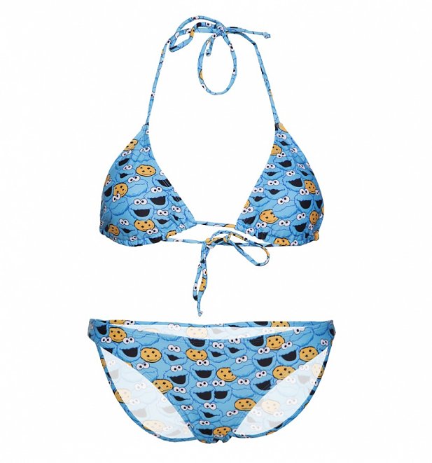 Women's Cookie Monster Bikini Women's Cookie Monster Bikini