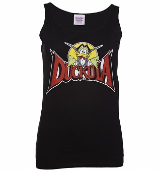 Women's Count Duckula Retro Logo Vest Women's Count Duckula Retro Logo Vest