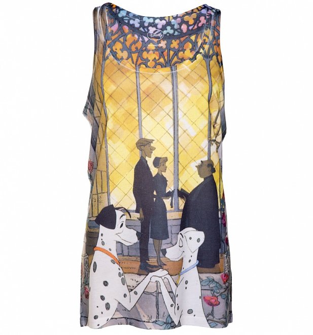 Women's Disney 101 Dalmations Pongo And Perdy Sublimation Vest Women's Disney 101 Dalmations Pongo And Perdy Sublimation Vest