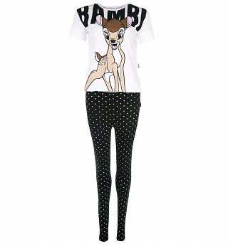 Women's Disney Bambi Pyjama Set Women's Disney Bambi Pyjama Set