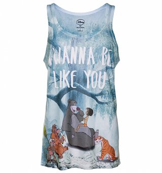 Women's Disney Jungle Book I Wanna Be Like You Sublimation Vest Women's Disney Jungle Book I Wanna Be Like You Sublimation Vest