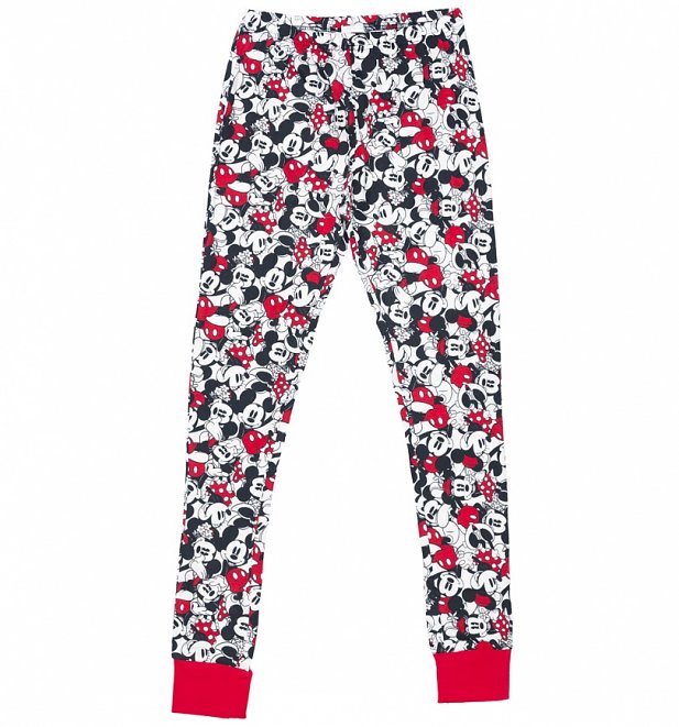Women's Disney Mickey And Minnie Mouse True Love Pyjamas Women's Disney Mickey And Minnie Mouse True Love Pyjamas