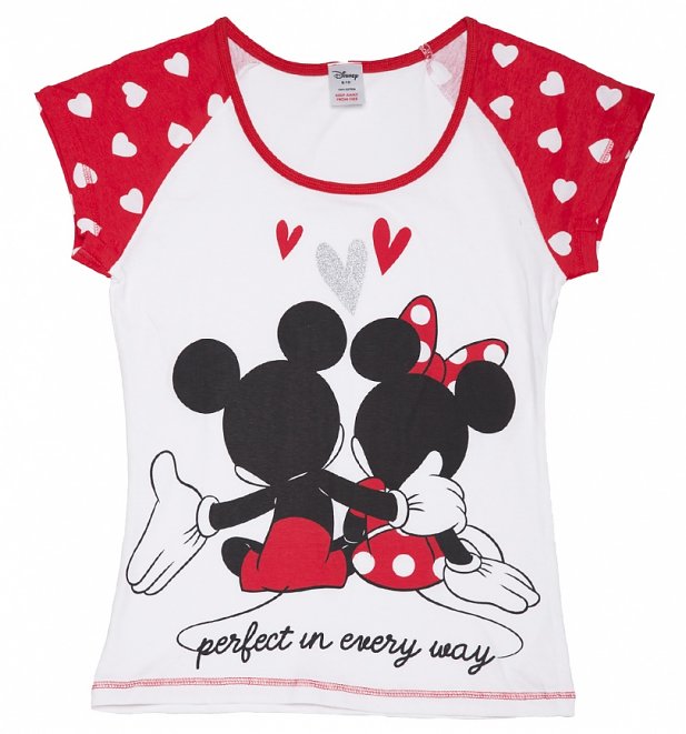 Women's Disney Mickey And Minnie Pyjamas Women's Disney Mickey And Minnie Pyjamas