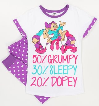 Women's Disney Snow White And The Seven Dwarfs Pyjamas Women's Disney Snow White And The Seven Dwarfs Pyjamas
