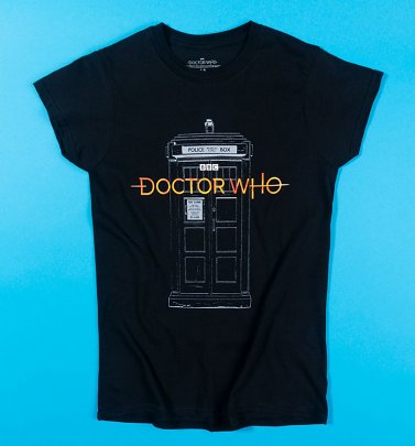 Women's Doctor Who 13th Doctor Logo T-Shirt Women's Doctor Who 13th Doctor Logo T-Shirt