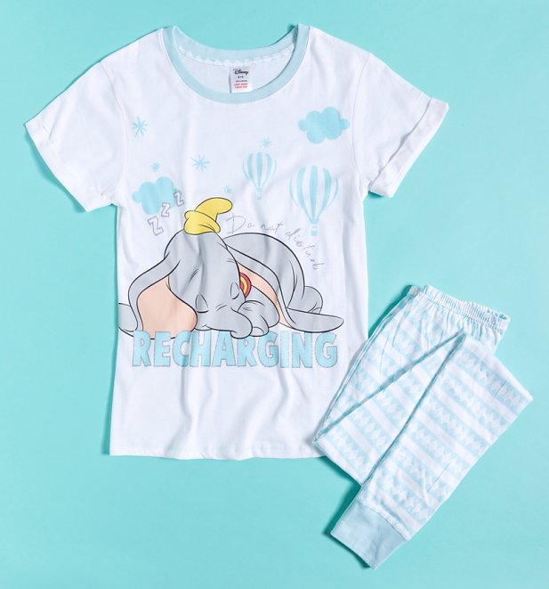Women's Dumbo Recharging Disney Pyjamas Women's Dumbo Recharging Disney Pyjamas