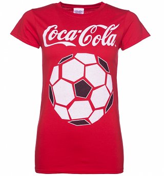 Women's Eat Football, Sleep Football, Drink Coca-Cola T-Shirt Women's Eat Football, Sleep Football, Drink Coca-Cola T-Shirt