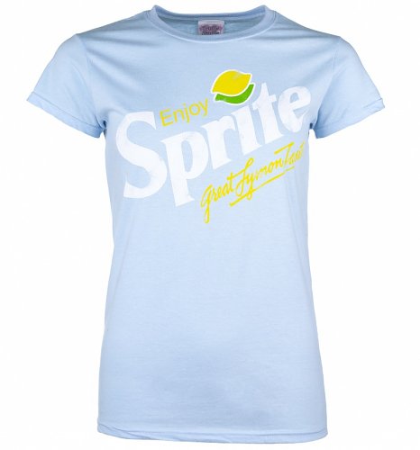 Women's Enjoy Sprite Light Blue T-Shirt Women's Enjoy Sprite Light Blue T-Shirt