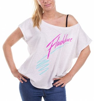 Women's Flashdance Logo Scoop Neck T-Shirt Women's Flashdance Logo Scoop Neck T-Shirt
