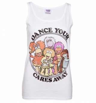 Women's Fraggle Rock Dance Your Cares Away Vest Women's Fraggle Rock Dance Your Cares Away Vest