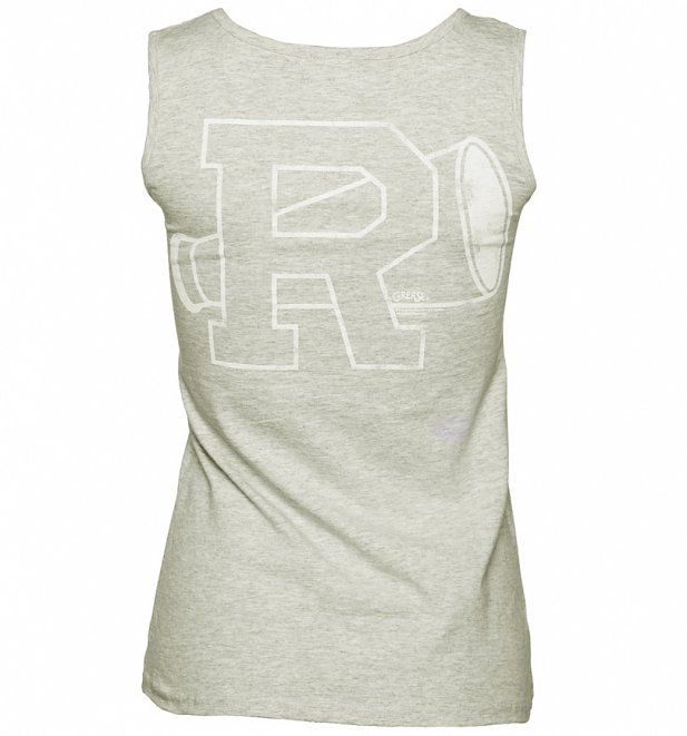 Women's Grey Rydell High Grease Cheerleading Vest Women's Grey Rydell High Grease Cheerleading Vest