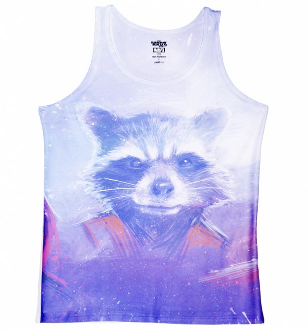 Women's Guardians Of The Galaxy Rocket Raccoon Sublimation Vest Women's Guardians Of The Galaxy Rocket Raccoon Sublimation Vest