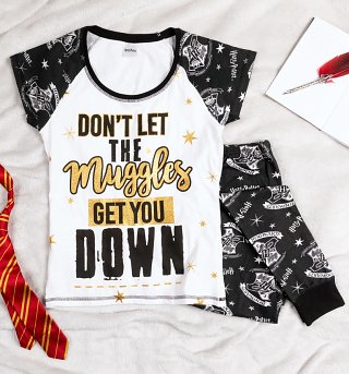 Women S Harry Potter Don T Let The Muggles Get You Down Pyjamas