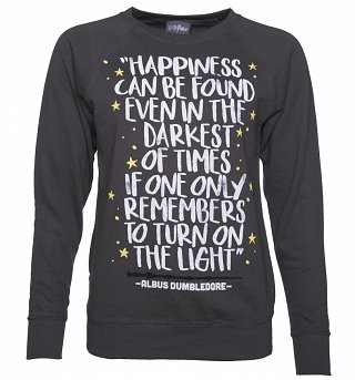 Women's Harry Potter Happiness Can Be Found Jumper Women's Harry Potter Happiness Can Be Found Jumper