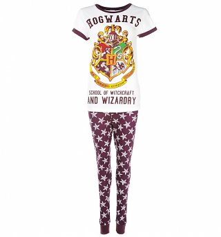 Women's Harry Potter Hogwarts Crest Pyjamas Women's Harry Potter Hogwarts Crest Pyjamas