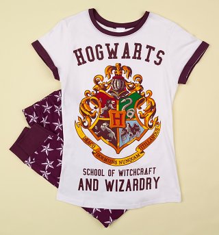 Women's Harry Potter Hogwarts Crest Pyjamas Women's Harry Potter Hogwarts Crest Pyjamas