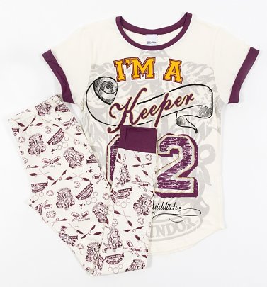 Women's Harry Potter I'm A Keeper Pyjamas Women's Harry Potter I'm A Keeper Pyjamas