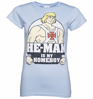 Women's He-Man Is My Homeboy T-Shirt Women's He-Man Is My Homeboy T-Shirt