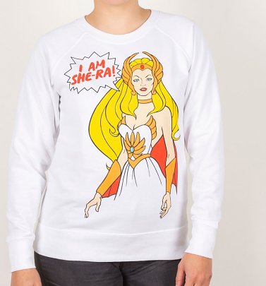 Women's I Am She-Ra White Sweater Women's I Am She-Ra White Sweater