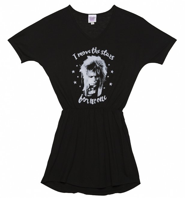 Women's Jareth I Move The Stars For No One Flowy V-Neck Dress Women's Jareth I Move The Stars For No One Flowy V-Neck Dress