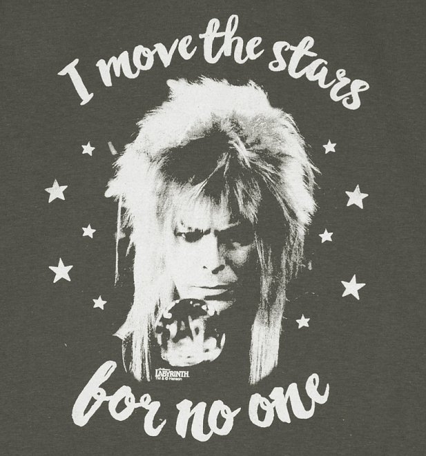 Women's Jareth I Move The Stars For No One T-Shirt Women's Jareth I Move The Stars For No One T-Shirt