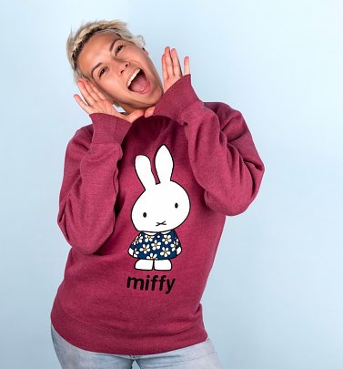 Women's Miffy Birthday Dress Red Sweater Women's Miffy Birthday Dress Red Sweater