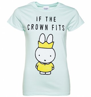 Women's Miffy If The Crown Fits T-Shirt Women's Miffy If The Crown Fits T-Shirt