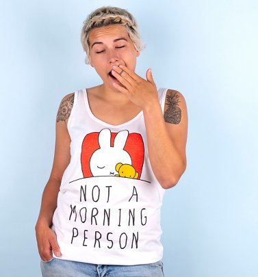 Women's Miffy Not a Morning Person Vest Women's Miffy Not a Morning Person Vest