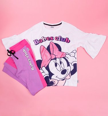 Women's Minnie Mouse Babes Club Pyjama Set Women's Minnie Mouse Babes Club Pyjama Set