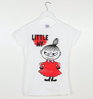 Women's Moomins Little My White T-Shirt Women's Moomins Little My White T-Shirt