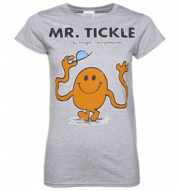 Women's Mr Tickle Mr Men T-Shirt Women's Mr Tickle Mr Men T-Shirt