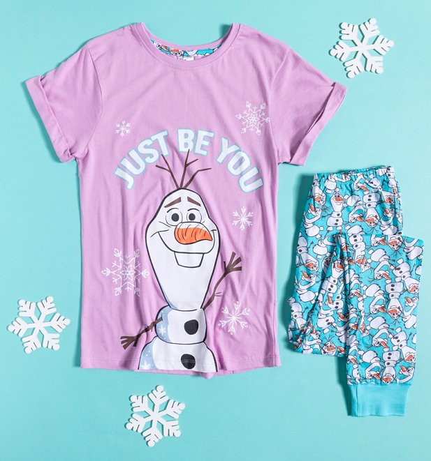 Women's Olaf Just Be You Disney Pyjamas