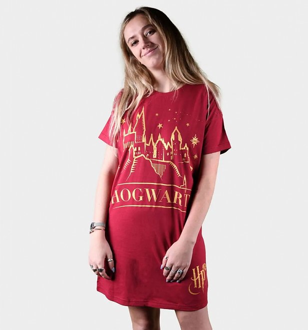 Women's Organic Harry Potter Hogwarts Nightdress