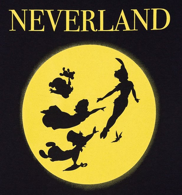 Women's Peter Pan Neverland T-Shirt Women's Peter Pan Neverland T-Shirt