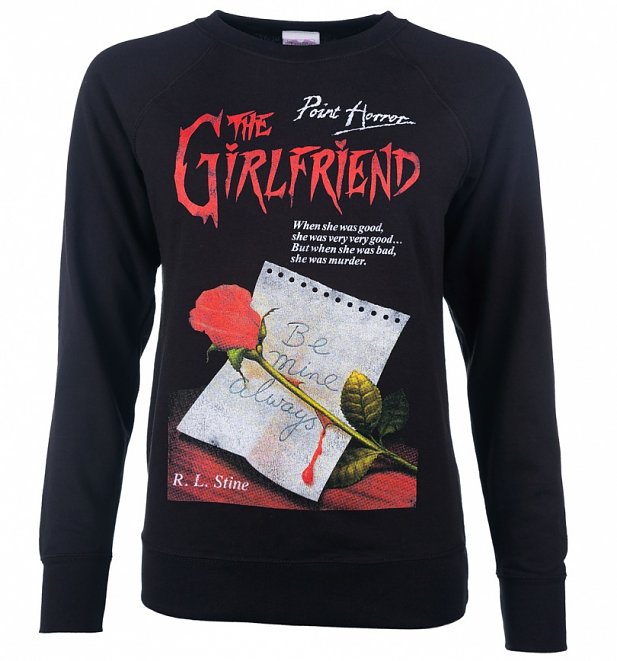 Women's Point Horror Inspired The Girlfriend Black Sweater Women's Point Horror Inspired The Girlfriend Black Sweater