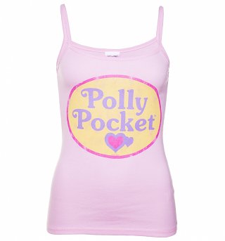Women's Polly Pocket Logo Strappy Vest Women's Polly Pocket Logo Strappy Vest