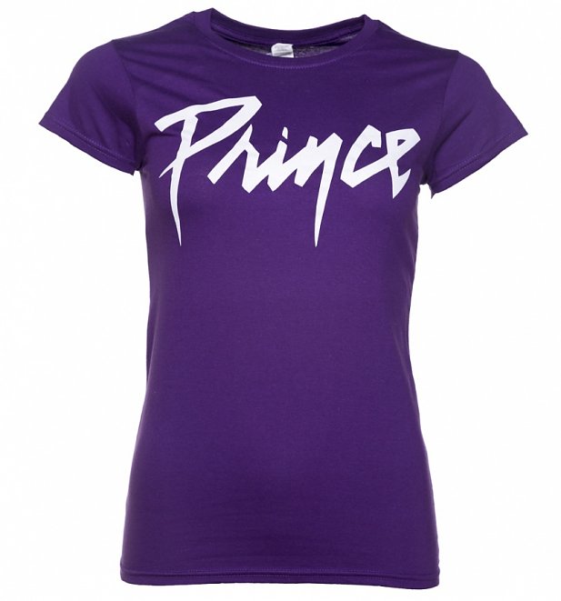 Women's Purple Prince Logo T-Shirt