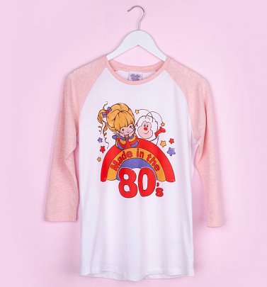 Women's Rainbow Brite Made in the 80's Baseball T-Shirt Women's Rainbow Brite Made in the 80's Baseball T-Shirt