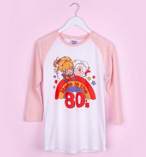 Women's Rainbow Brite Made in the 80's Baseball T-Shirt Women's Rainbow Brite Made in the 80's Baseball T-Shirt