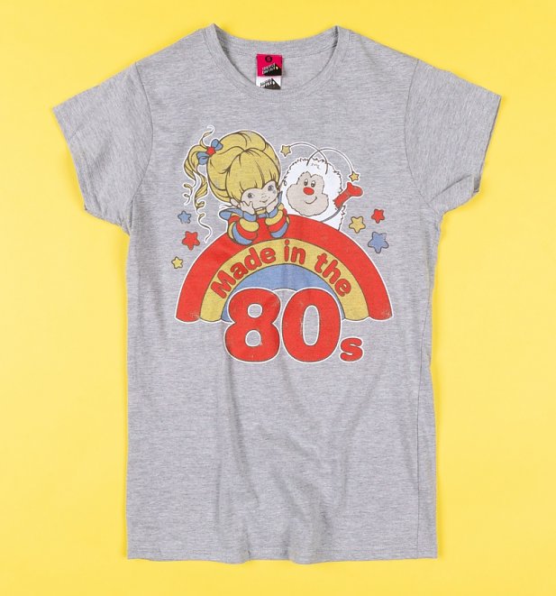 Made In The 80s T Shirt Damen Regina Regenbogen