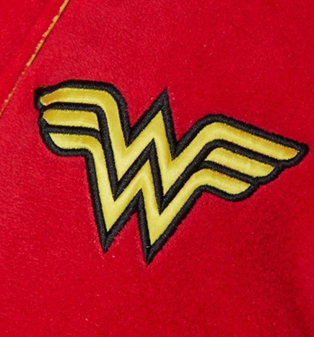 Women's Retro DC Comics Wonder Woman Dressing Gown Women's Retro DC Comics Wonder Woman Dressing Gown