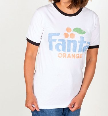 Women's Retro Fanta Ringer T-Shirt Women's Retro Fanta Ringer T-Shirt