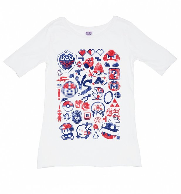 Women's Retro Gaming T-Shirt Women's Retro Gaming T-Shirt