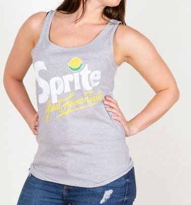 Women's Retro Sprite Logo Fitted Vest Women's Retro Sprite Logo Fitted Vest