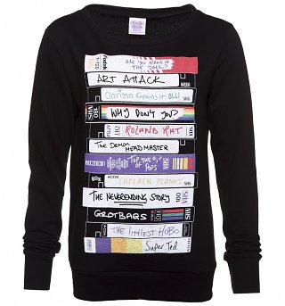 Women's Retro Video Tapes Sweater Women's Retro Video Tapes Sweater