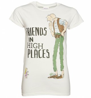 Women's Roald Dahl BFG Friends in High Places T-Shirt Women's Roald Dahl BFG Friends in High Places T-Shirt