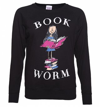 Women's Roald Dahl Matilda Book Worm Sweater Women's Roald Dahl Matilda Book Worm Sweater