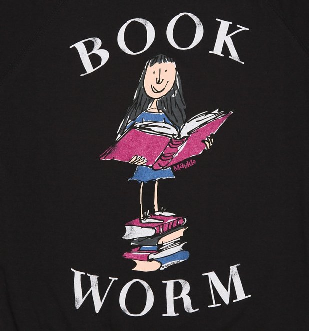 Women's Roald Dahl Matilda Book Worm Sweater Women's Roald Dahl Matilda Book Worm Sweater