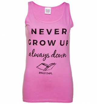 Women's Roald Dahl Never Grow Up Vest Women's Roald Dahl Never Grow Up Vest
