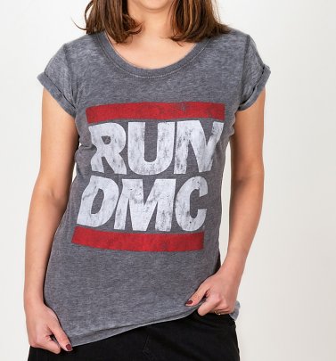 Women's Run DMC Burnout T-Shirt Women's Run DMC Burnout T-Shirt